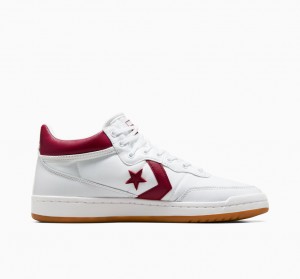 Converse CONS Fastbreak Pro Leren Wit Rood Wit | 312056PYZ