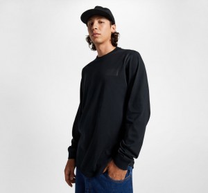 Converse CONS Long Sleeve T-Shirt Zwart | 370164ZMK