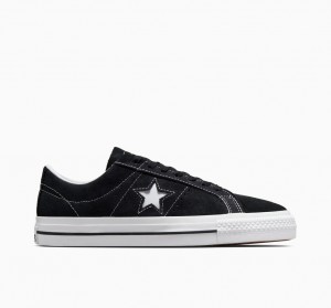 Converse CONS One Star Pro Zwart Zwart Wit | 045863UTB