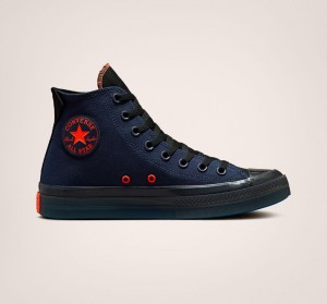 Converse Chuck Taylor All Star CX Stretch Canvas Donkerblauw Zwart Mango | 960387XVS