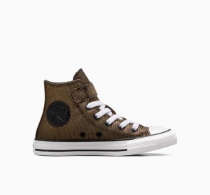 Converse Chuck Taylor All Star Easy On Sparkle Zwart Goud Wit | 938054VUX