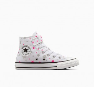 Converse Chuck Taylor All Star Easy On Sparkle Wit Roze Wit | 615832SZA