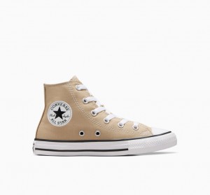 Converse Chuck Taylor All Star Excess Materials Khaki Wit Zwart | 582036CLV