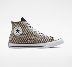 Converse Chuck Taylor All Star Herringbone Zwart Wit | 984701YZV