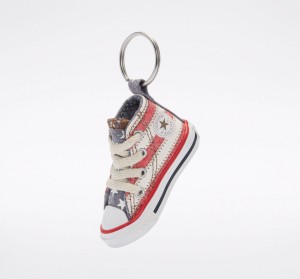 Converse Chuck Taylor All Star Keychain Wit Rood Blauw | 257468CYZ