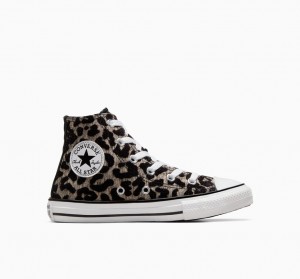 Converse Chuck Taylor All Star Leopard Lichtzwart Wit | 572301IBW