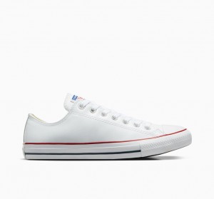 Converse Chuck Taylor All Star Leren Wit | 026958TIV