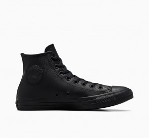 Converse Chuck Taylor All Star Leren Zwart | 327851SDG