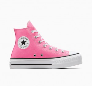 Converse Chuck Taylor All Star Lift Platform Roze Wit Zwart | 923106QXD