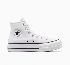 Converse Chuck Taylor All Star Lift Platform Wit Zwart Wit | 316975AQM