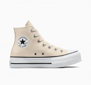 Converse Chuck Taylor All Star Lift Platform Wit Zwart | 845062OGT