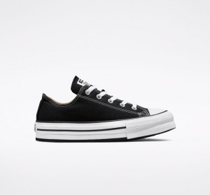 Converse Chuck Taylor All Star Lift Platform Zwart Wit Zwart | 176528WBU