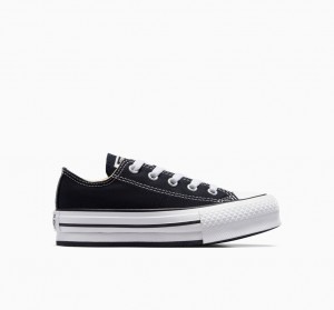 Converse Chuck Taylor All Star Lift Platform Zwart Wit Zwart | 617254KRX