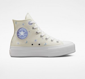 Converse Chuck Taylor All Star Lift Platform Celestial Paars | 246173SYM