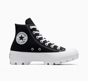 Converse Chuck Taylor All Star Lugged Zwart Wit Zwart | 063785HEY