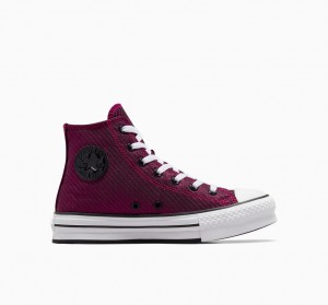 Converse Chuck Taylor All Star Platform Lift Sparkle Roze Wit Zwart | 980712LSV