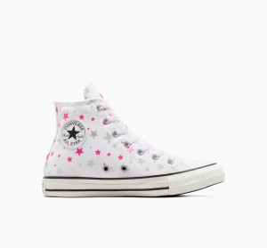 Converse Chuck Taylor All Star Sparkle Wit Roze Wit | 204198QKO