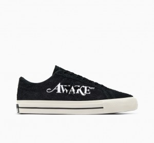 Converse Converse x Awake NY One Star Pro Zwart Wit | 561982YRD