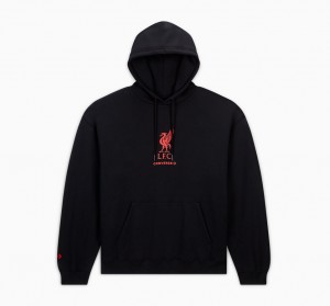 Converse Converse x LFC Loose-Fit Hoodie Zwart | 325740YCX