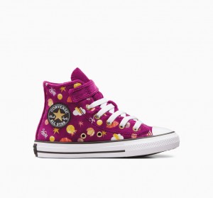 Converse Converse x Wonka Chuck Taylor All Star Easy On Paars Goud Wit | 350861KOW