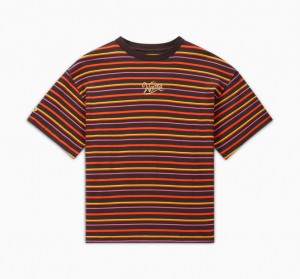 Converse Converse x Wonka Gestreept T-Shirt Wonka Stripe | 923108LKD