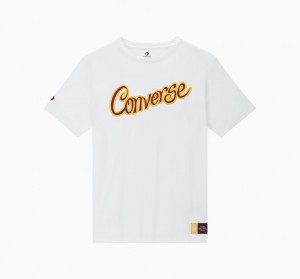 Converse Converse x Wonka T-Shirt Wit | 138246HJE