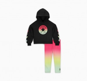 Converse Gradient Hoodie & Leggings Set Roze | 460731KSL