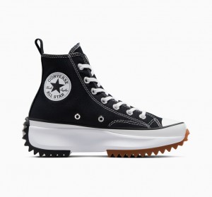 Converse Run Star Hike Platform Zwart Wit | 132508JWE