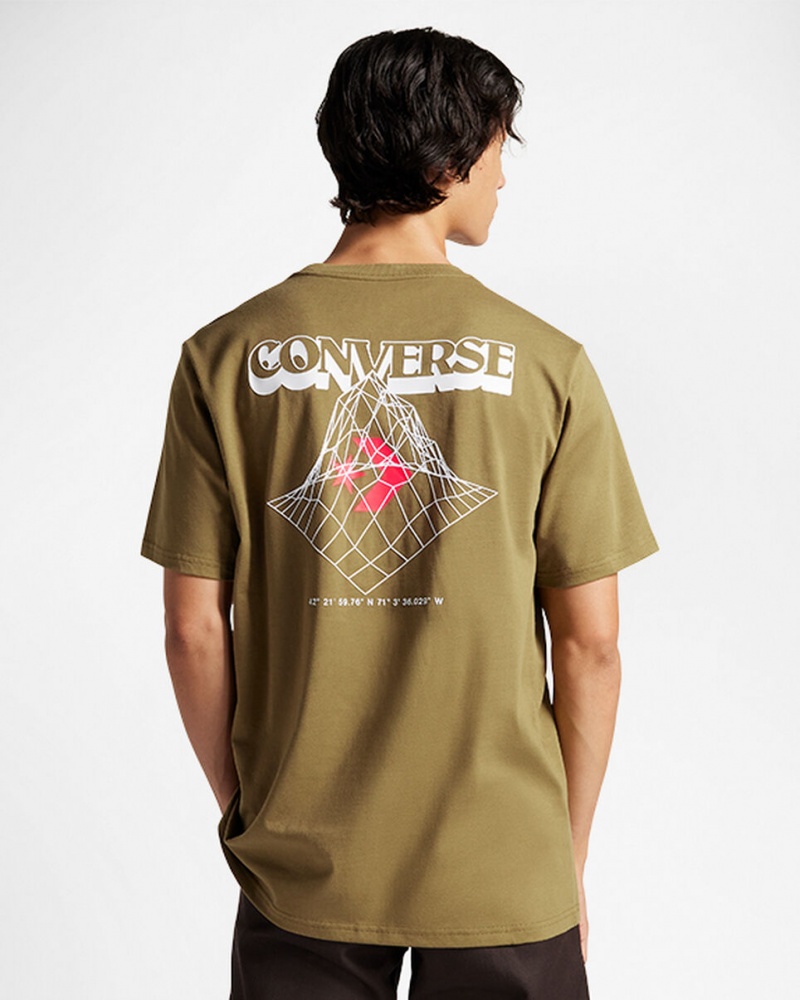 Converse All Star Mountain T-Shirt Cosmic Turtle | 874250ANR