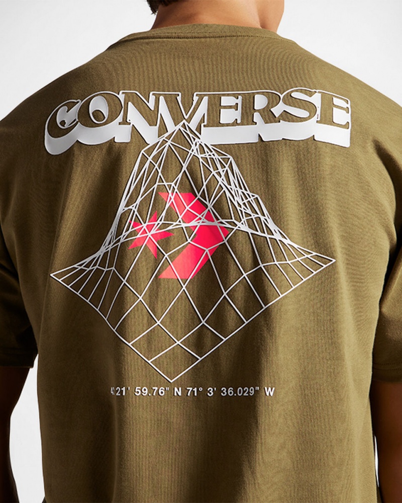 Converse All Star Mountain T-Shirt Cosmic Turtle | 874250ANR