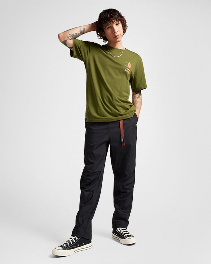 Converse All Star Tree T-shirt Groen | 490863SAE