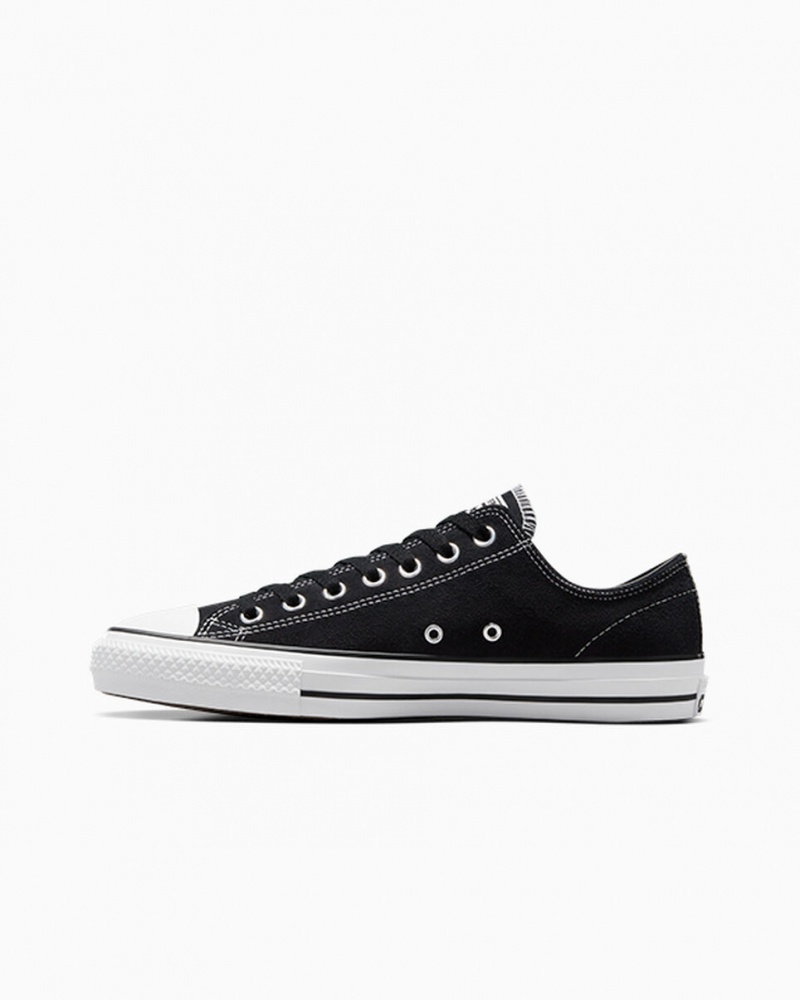 Converse CONS Chuck Taylor All Star Pro Suede Zwart Zwart Wit | 695487FVB