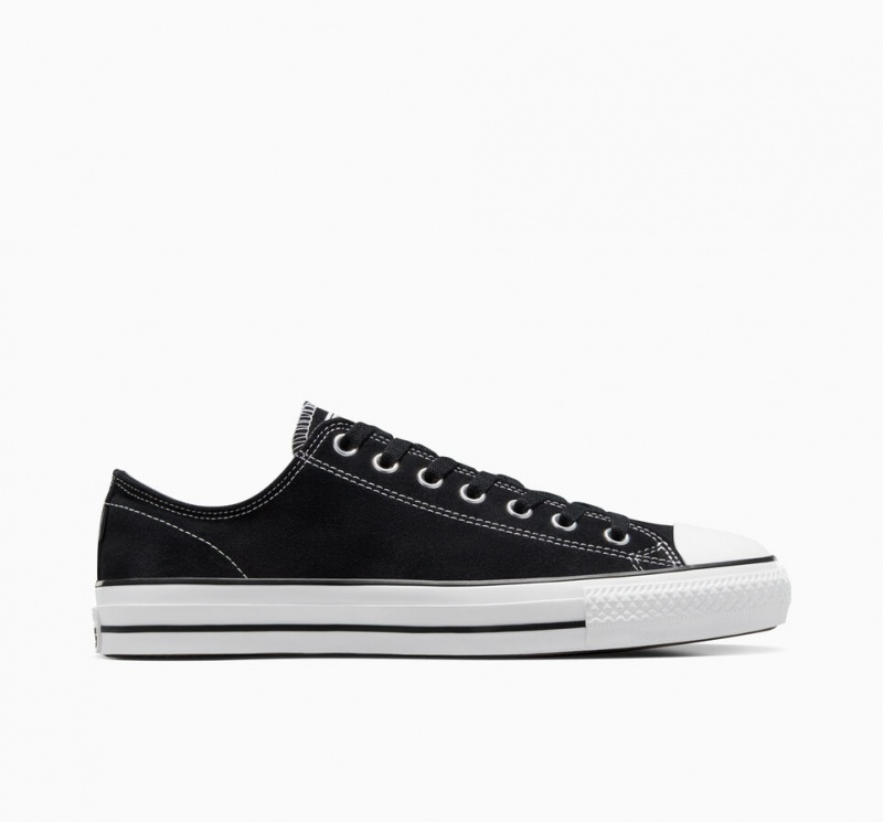 Converse CONS Chuck Taylor All Star Pro Suede Zwart Zwart Wit | 695487FVB