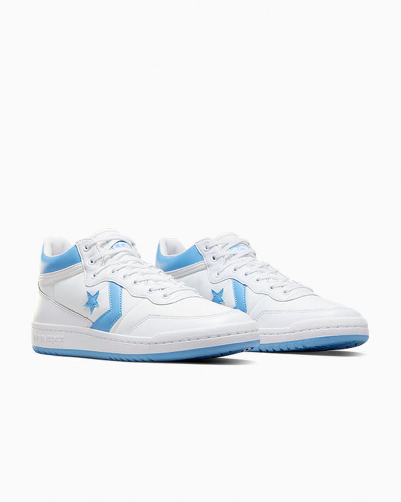 Converse CONS Fastbreak Pro Leren Wit Blauw Wit | 749365EQD