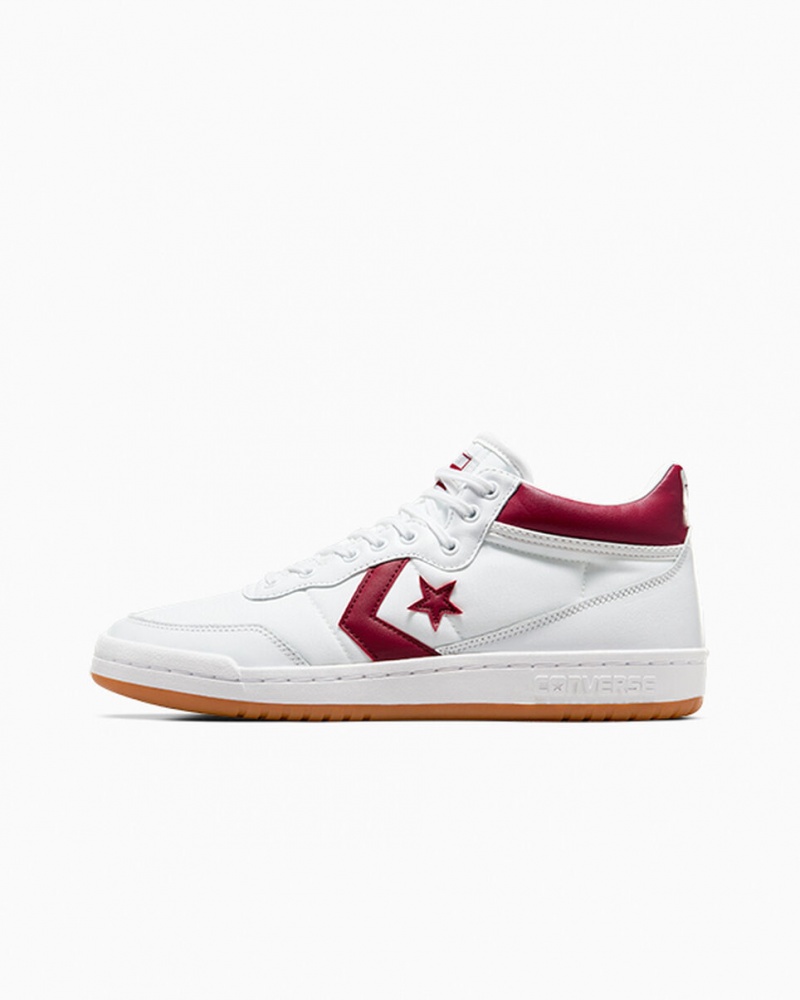 Converse CONS Fastbreak Pro Leren Wit Rood Wit | 312056PYZ