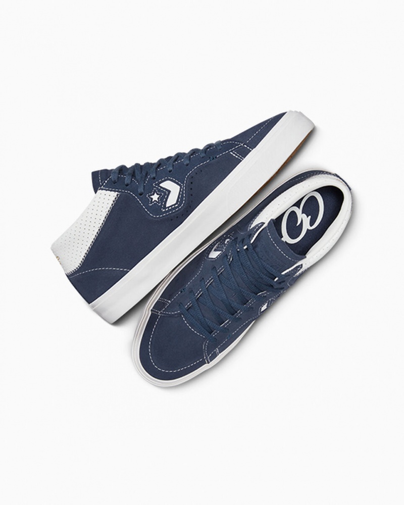 Converse CONS Louie Lopez Pro Suede Donkerblauw Wit Donkerblauw | 729608MKL