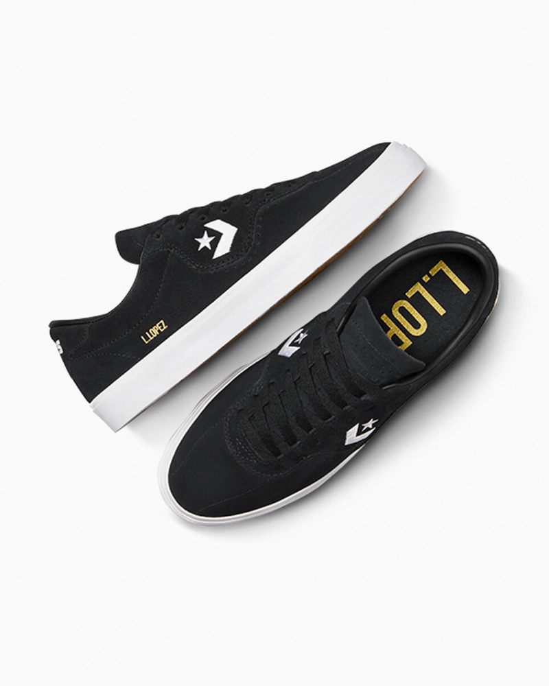 Converse CONS Louie Lopez Pro Zwart Zwart Wit | 569734XZW