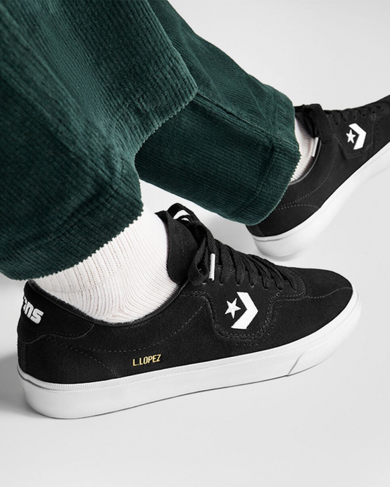 Converse CONS Louie Lopez Pro Zwart Zwart Wit | 569734XZW