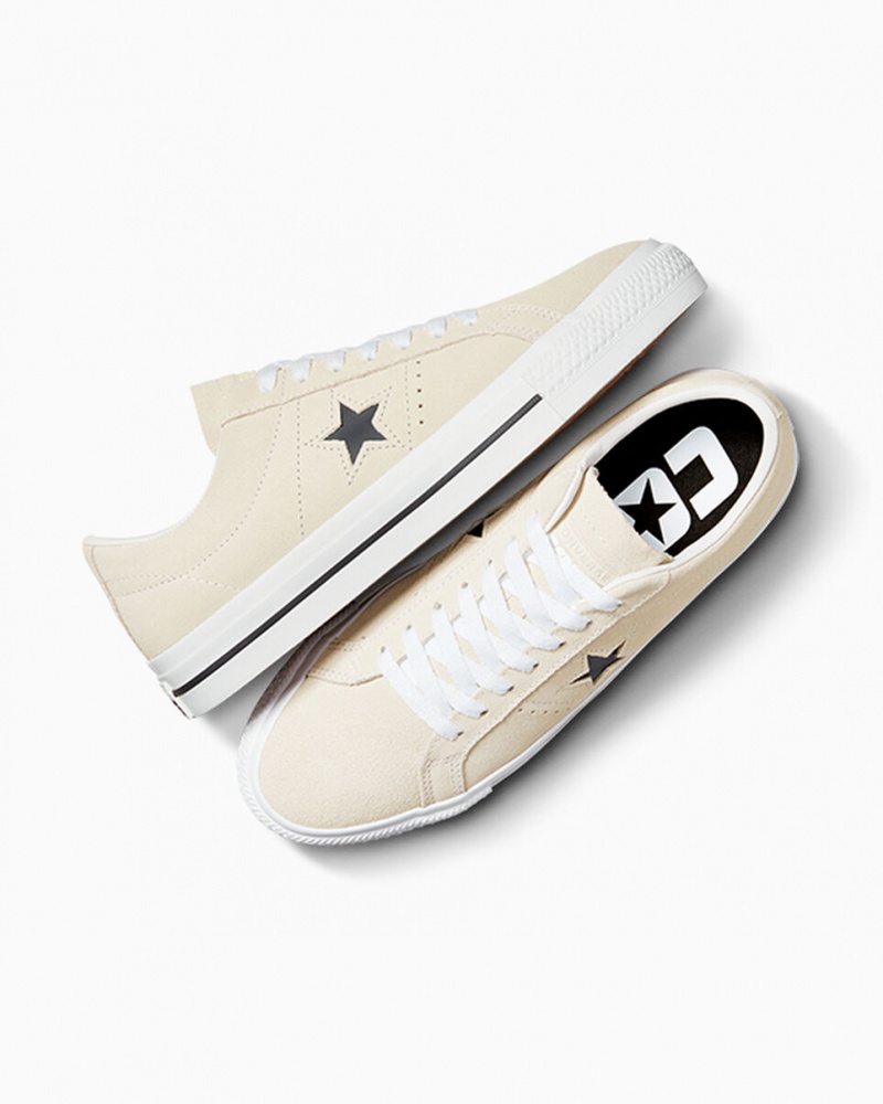 Converse CONS One Star Pro Wit Zwart | 635219DGQ