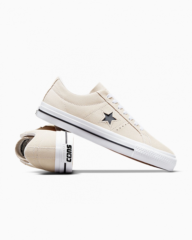 Converse CONS One Star Pro Wit Zwart | 635219DGQ