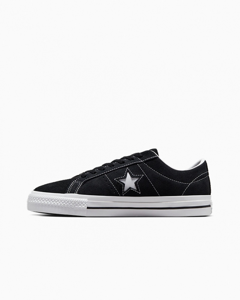 Converse CONS One Star Pro Zwart Zwart Wit | 045863UTB