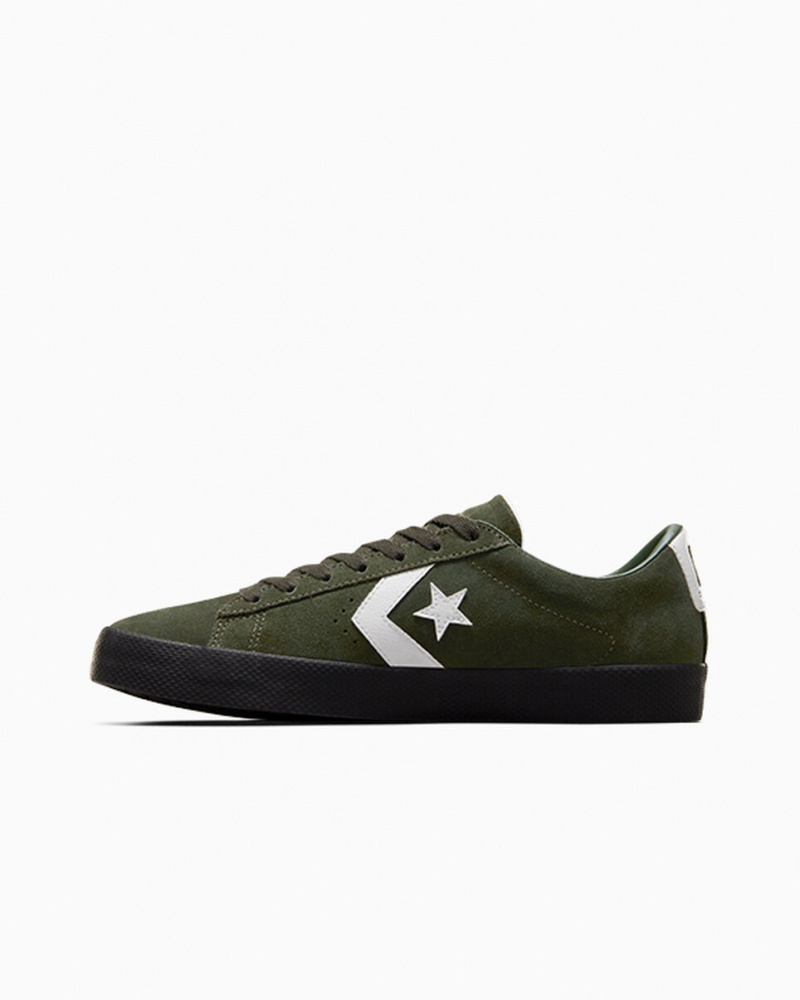 Converse CONS PL Vulc Pro Suede Groen Wit Zwart | 510942QJH