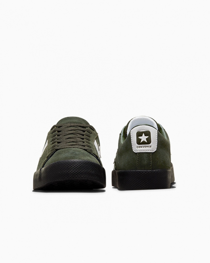 Converse CONS PL Vulc Pro Suede Groen Wit Zwart | 510942QJH