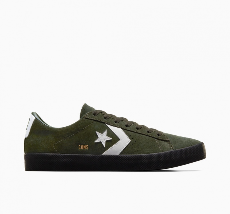 Converse CONS PL Vulc Pro Suede Groen Wit Zwart | 510942QJH