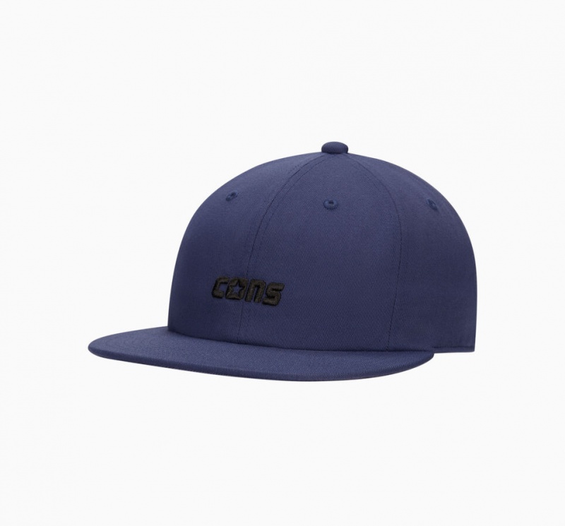 Converse CONS Six Panel Baseball Hat Blauw | 540921AUL