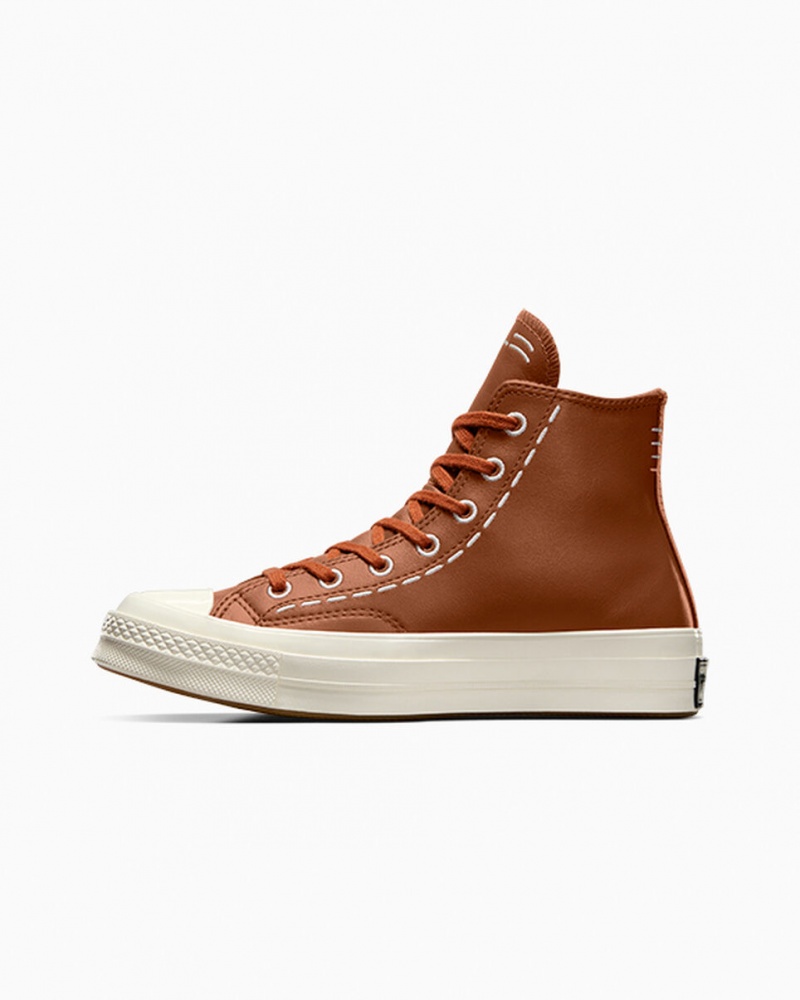 Converse Chuck 70 Bold Stitch Tawny Owl / Tawny Owl / Egret | 046281CNG