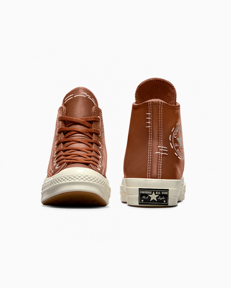 Converse Chuck 70 Bold Stitch Tawny Owl / Tawny Owl / Egret | 046281CNG