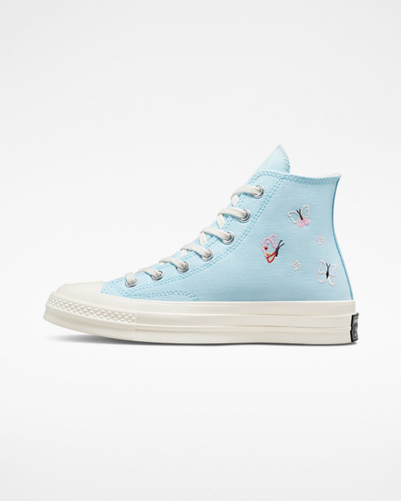 Converse Chuck 70 Butterfly Wings Blauw Zwart | 695813JVA