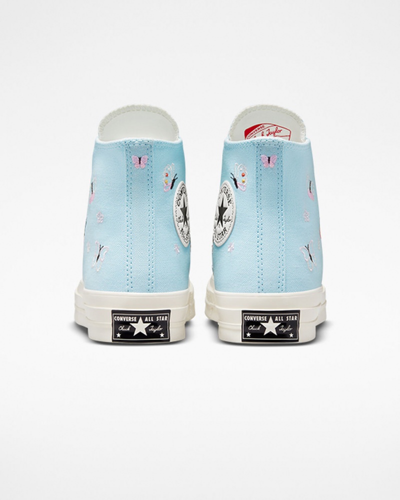 Converse Chuck 70 Butterfly Wings Blauw Zwart | 695813JVA