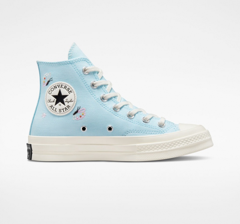 Converse Chuck 70 Butterfly Wings Blauw Zwart | 695813JVA